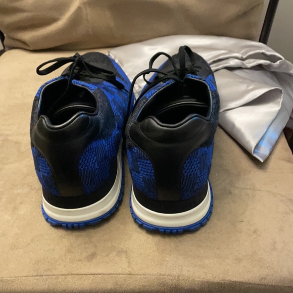 Blue Louis Vutton Sneakers size 11 US - Picture 4 of 9